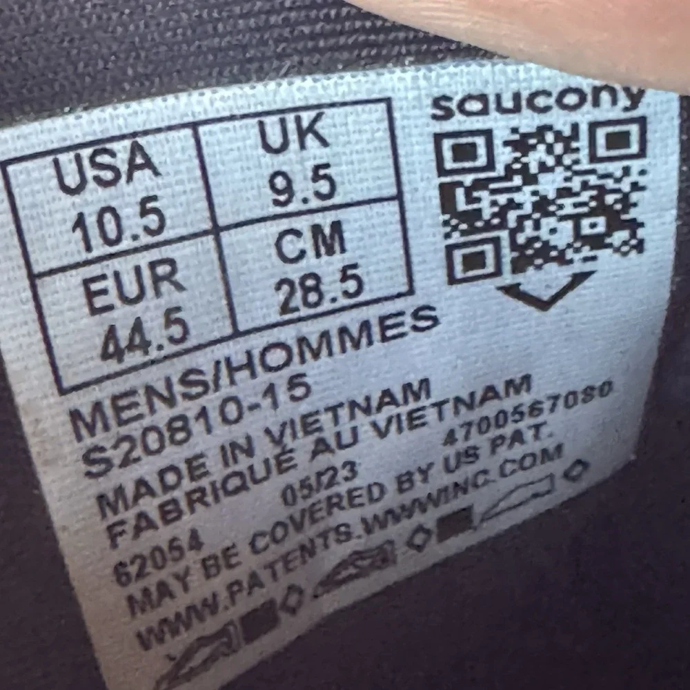 Size‎ 10.5 - Saucony Mens Guide 16 S20810-15 Gray Running Shoes Sneakers